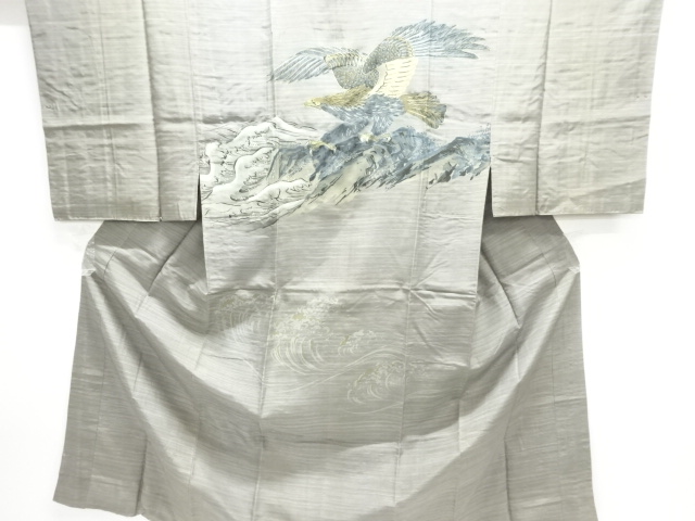 Japanese Kimono / Zugawari Combined weave